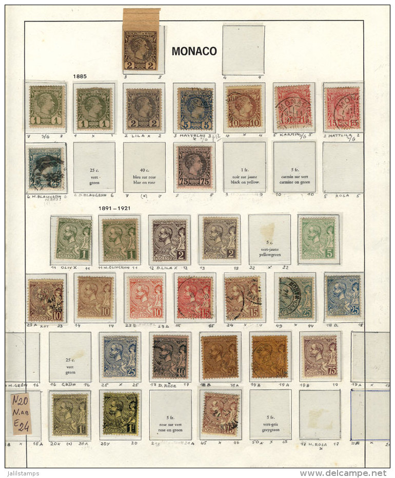 Collection In Davo Album (years 1885 To 1960), Mint And Used Stamps, Including Some Interesting And Scarce Values.... - Autres & Non Classés