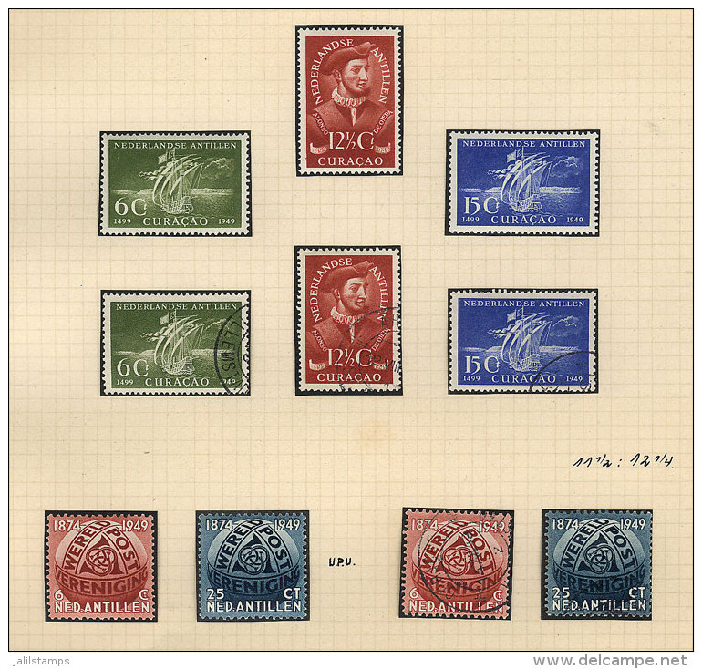 Collection On Album Pages, Stamps Issued Between Circa 1949 And 1960 (not Complete), Mint And Used, Fine To VF... - Surinam