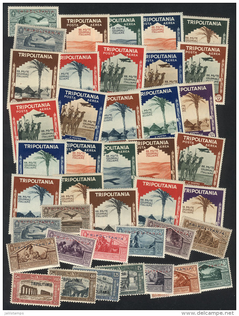 Lot Of Complete Sets, Many Stamps Of Fine To VF Quality, Some With Minor Defects On Gum, Scott Catalog Value... - Tripolitania