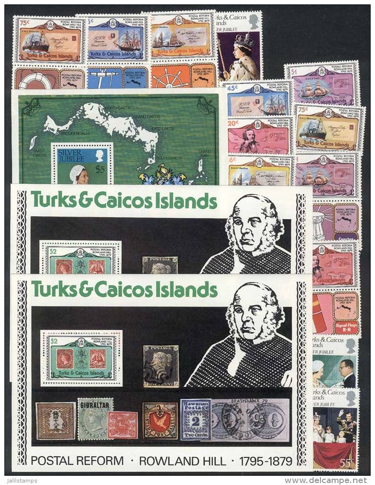 Lot Of Modern Sets And Souvenir Sheets, All MNH And Of Very Fine Quality, Very Low Start! - Turks And Caicos