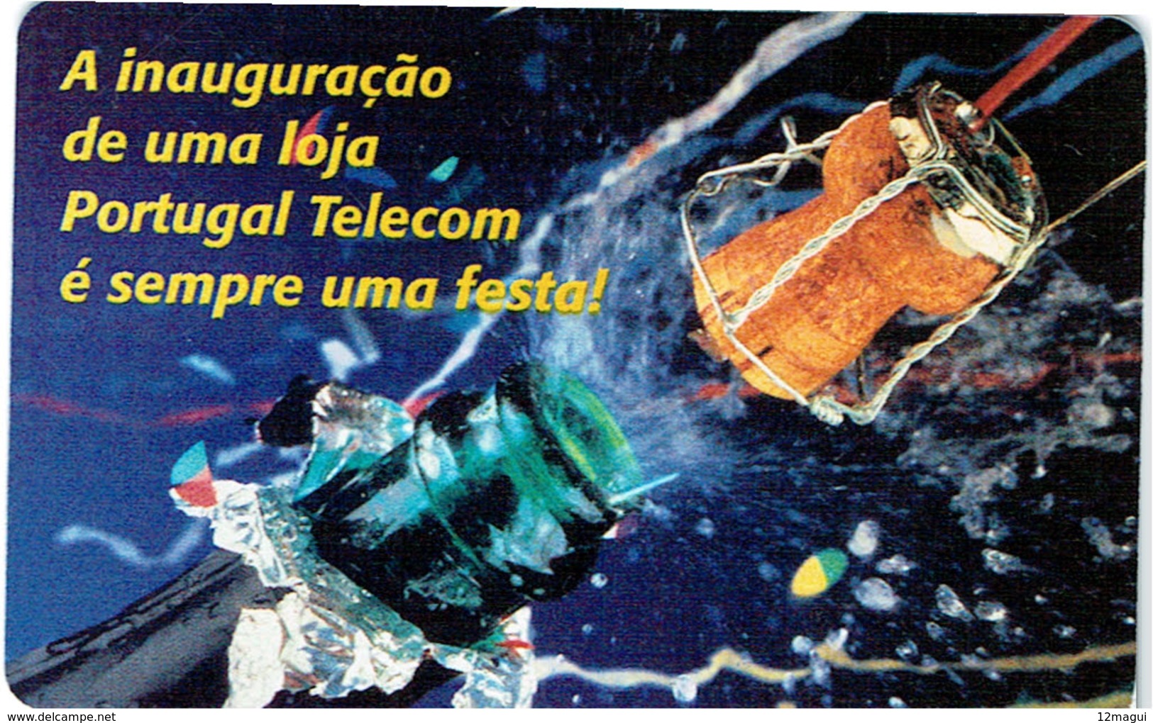 PHONECARDS-- PORTUGAL-CHIP--10-- -----....É SEMPRE UMA FESTA--- 10.000 - Portugal