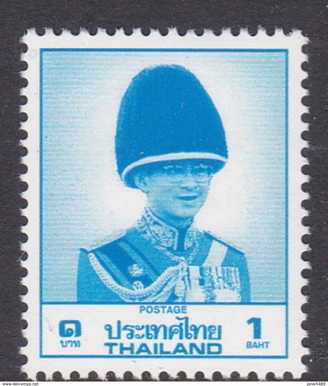 Thailand SG 1337 1988 King Rama IX  1 Baht MNH - Thailand