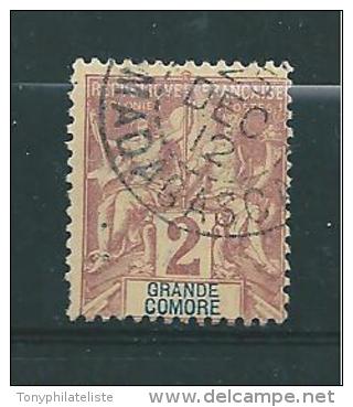 Colonie  Timbres De Grande Comore  De 1897  N°2 Oblitéré - Oblitérés