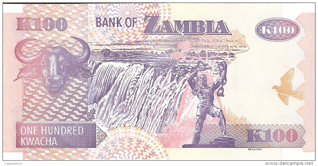 ZAMBIE   100 Kwacha   2009   Sign.12   P. 38h   UNC - Zambie