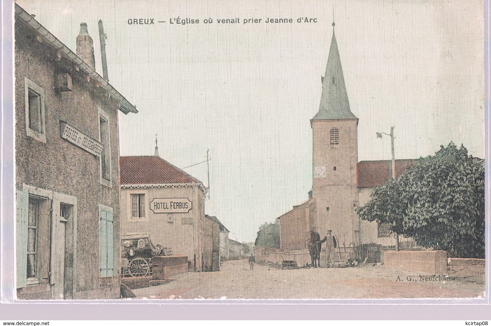 GREUX . L'Eglise Ou Venait Prier Jeanne D'Arc . - Altri & Non Classificati