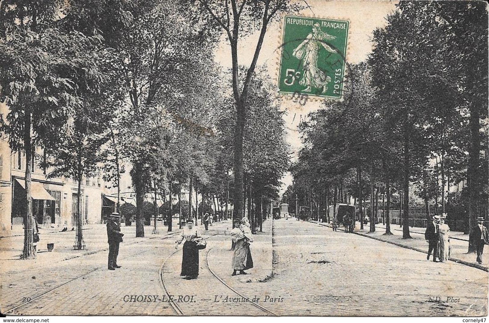 94 CHOISY LE ROI 1908 Avenue De Paris Commerces Attelages - Choisy Le Roi