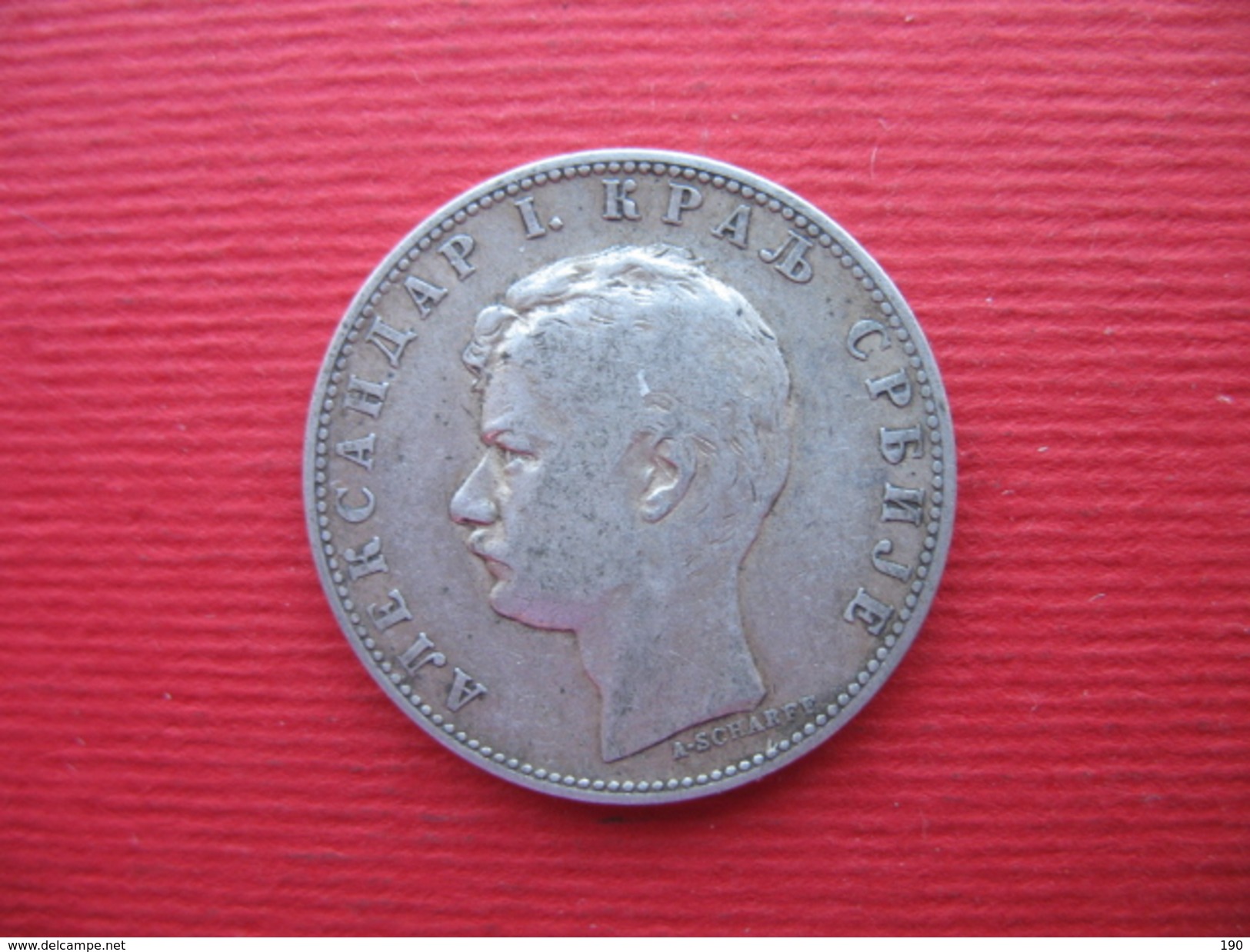 1 DINAR 1897 SILVER - Serbia