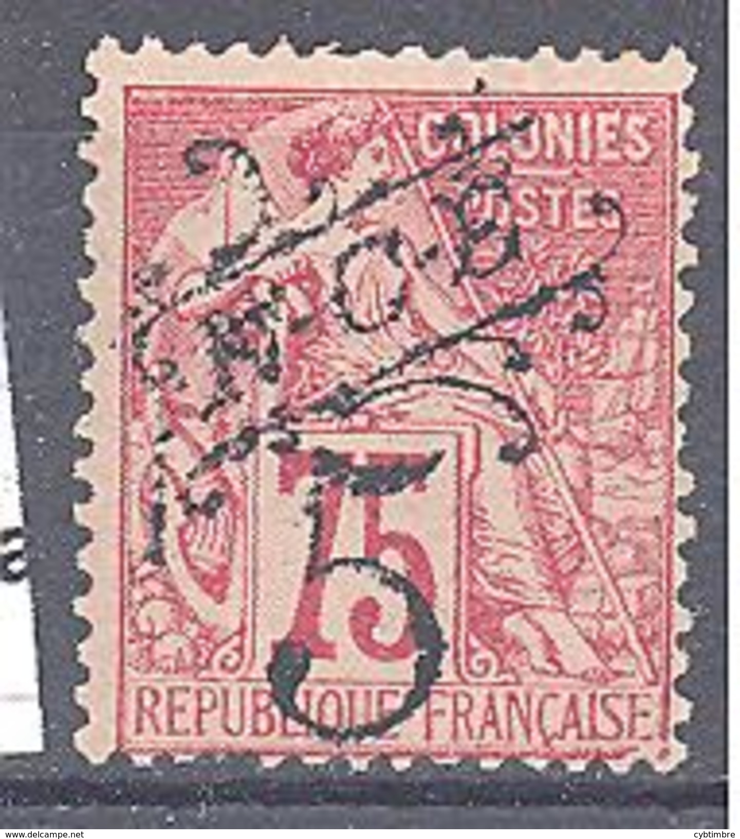 Nouvelle Caledonie: Yvert N° 37* - Unused Stamps