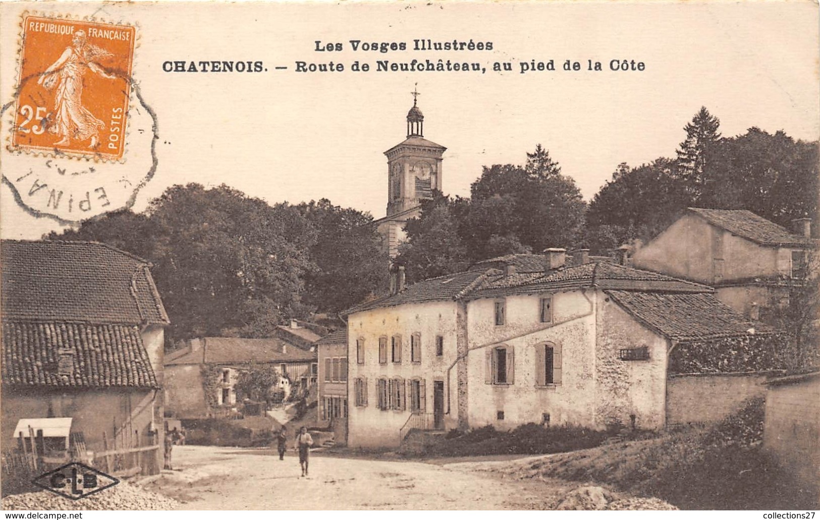 88-CHATENOIS-ROUTE DE NEUFCHATEAU, AU PIED DE LA CÔTE - Chatenois