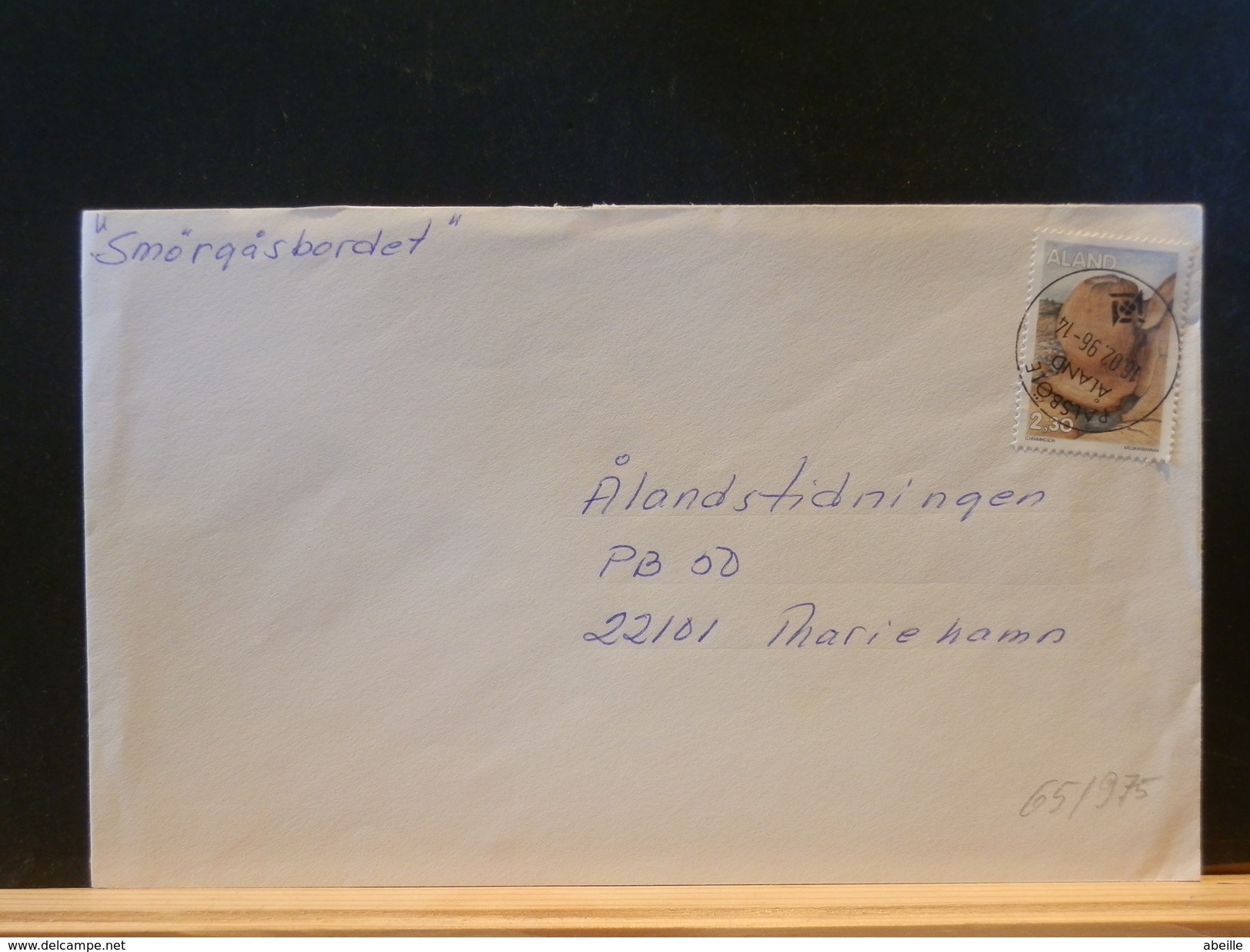 65/975    LETTRE ALAND 1995 - Aland