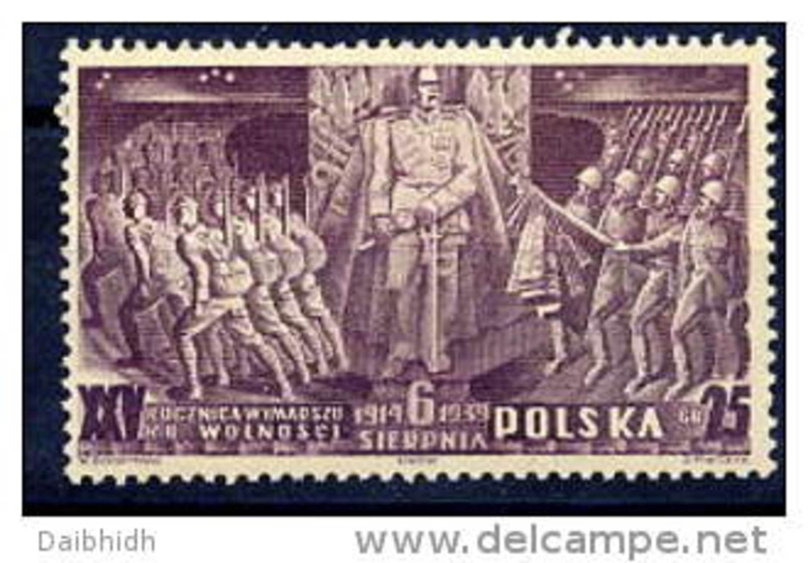 POLAND 1939 Polish Legion  MNH / **  Michel 356 - Unused Stamps