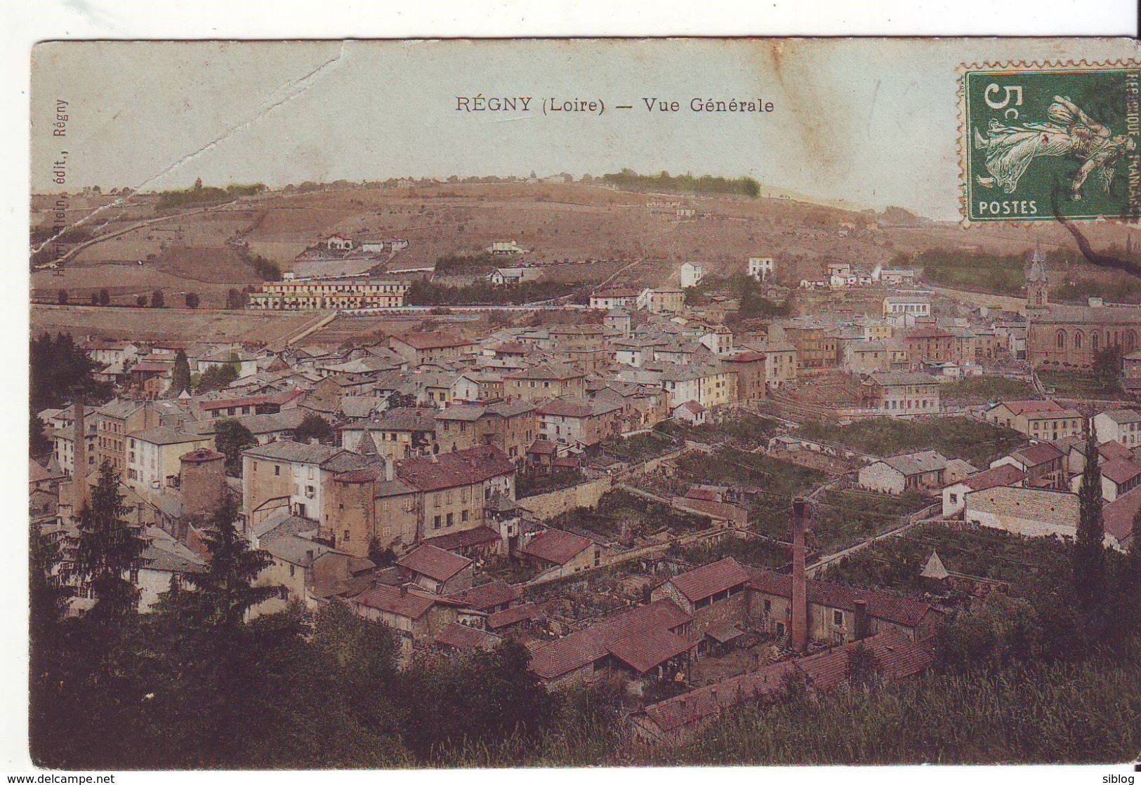 CPA - REGNY - Vue Générale - Autres & Non Classés