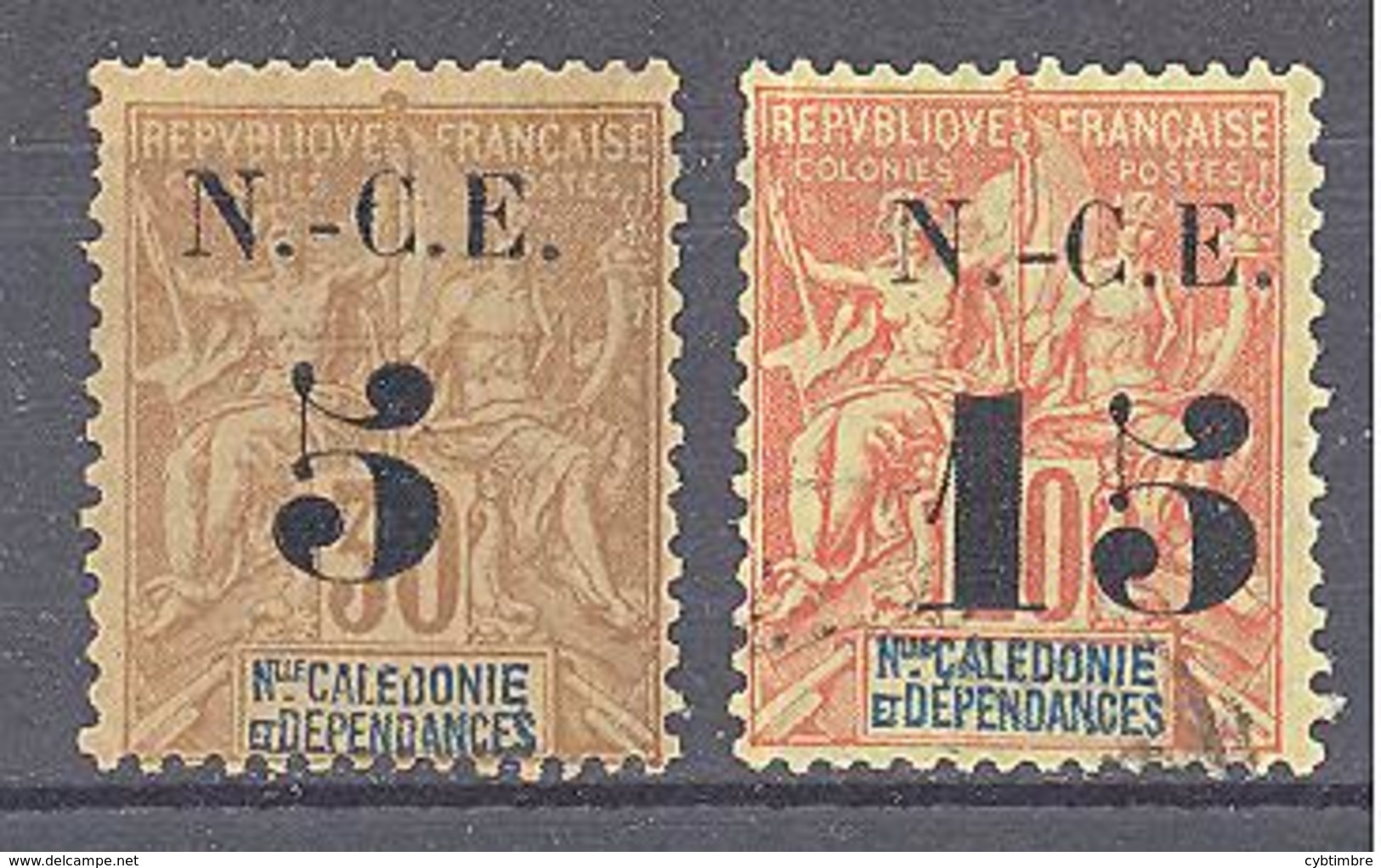 Nouvelle Caledonie: Yvert N° 65/66(*) - Neufs