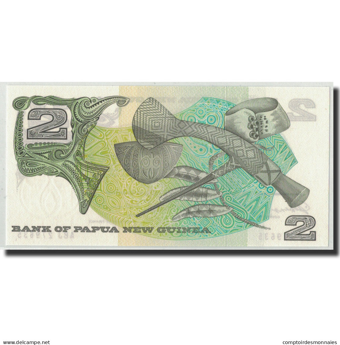 Billet, Papua New Guinea, 2 Kina, Undated (1981), KM:5a, NEUF - Papua-Neuguinea