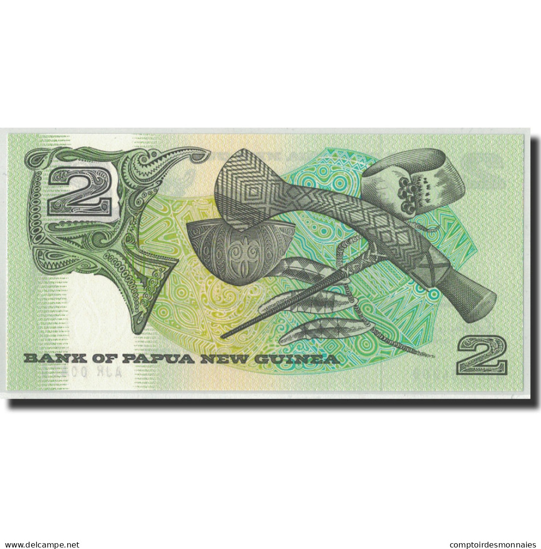 Billet, Papua New Guinea, 2 Kina, Undated (1992), KM:12a, NEUF - Papua Nuova Guinea