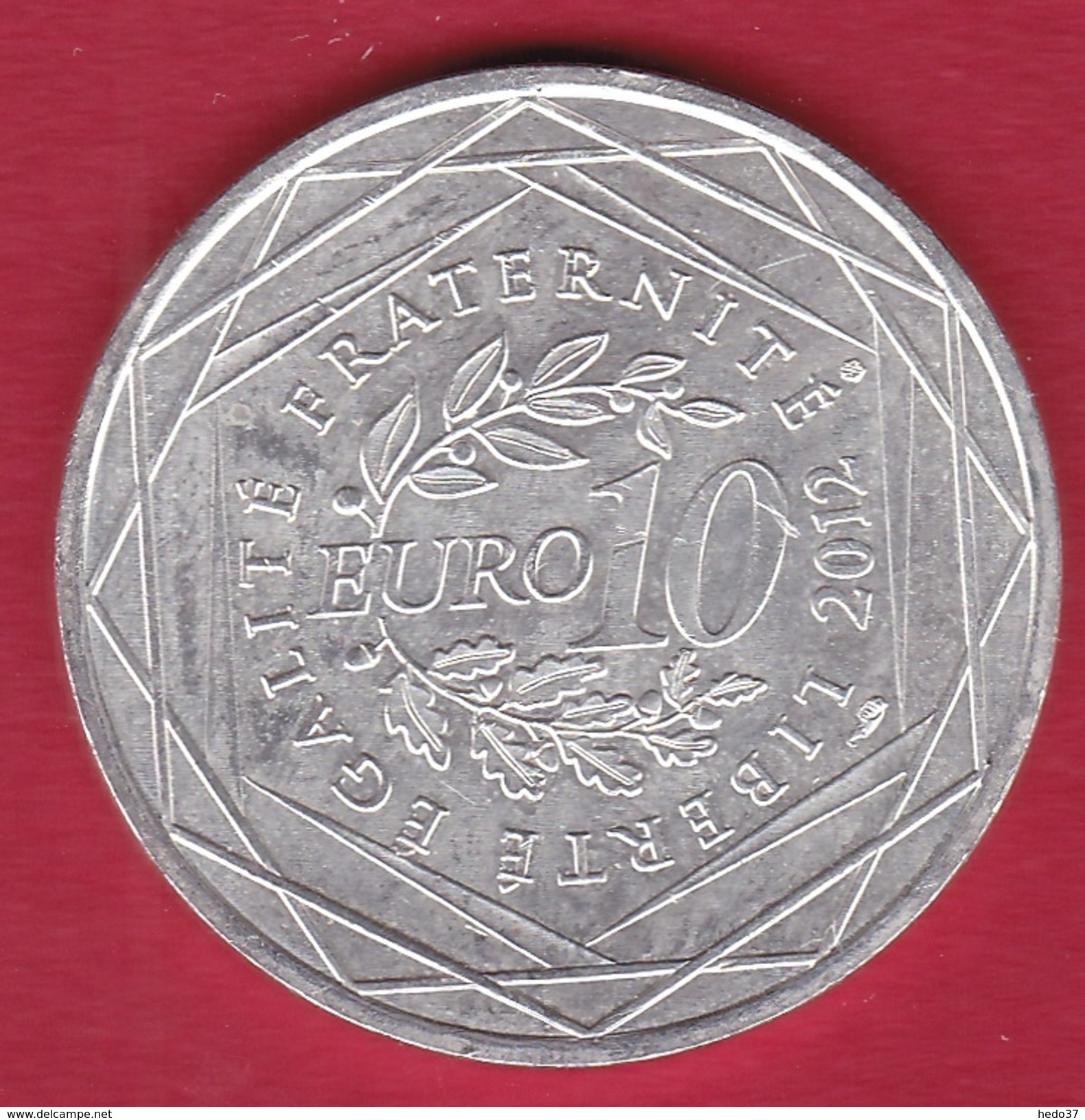 France 10 Euros Argent Des Régions Centre 2012 - Autres & Non Classés