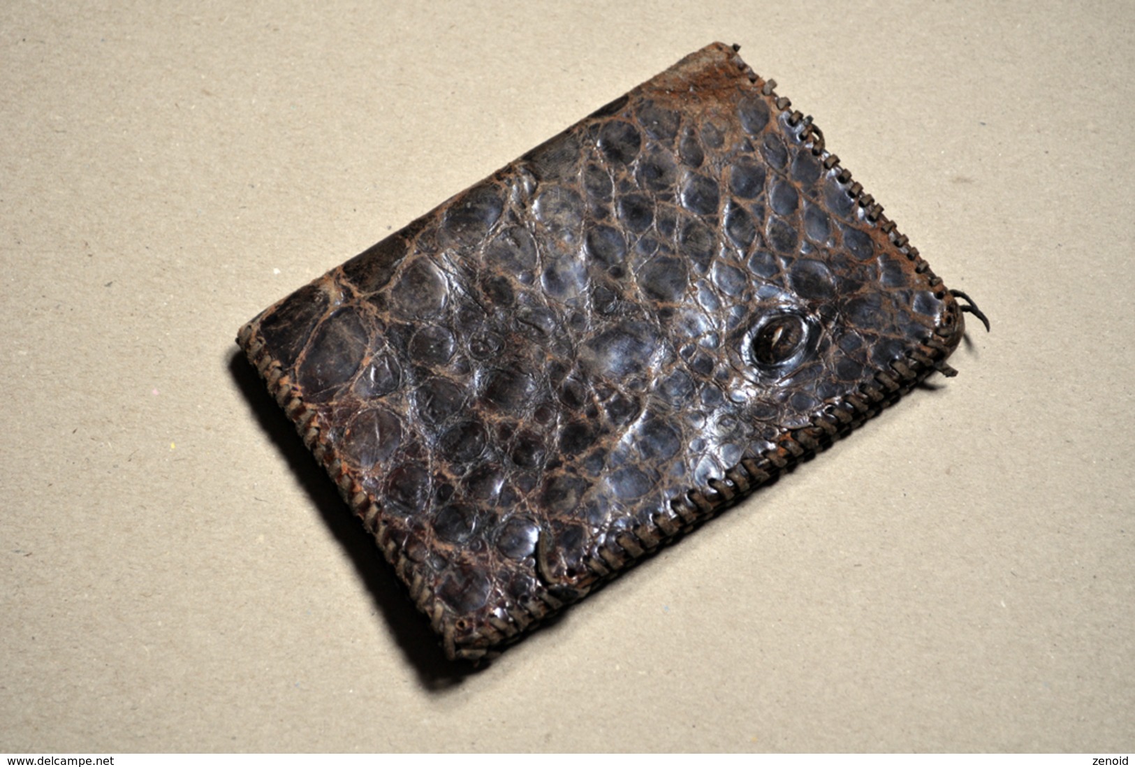 Porte-feuille Ancien En Croco - Toebehoren