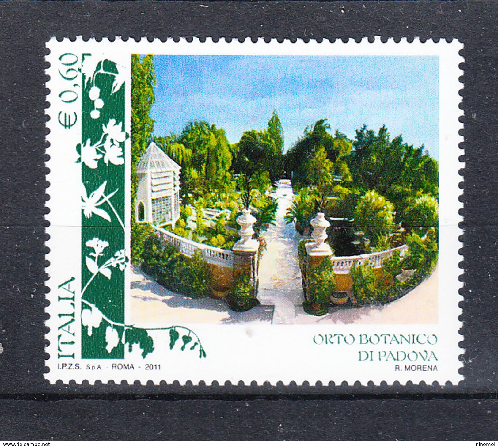 Italia   -  2011. Orto Botanico Di Padova. Botanical Garden Of Padua. MNH - Vegetazione