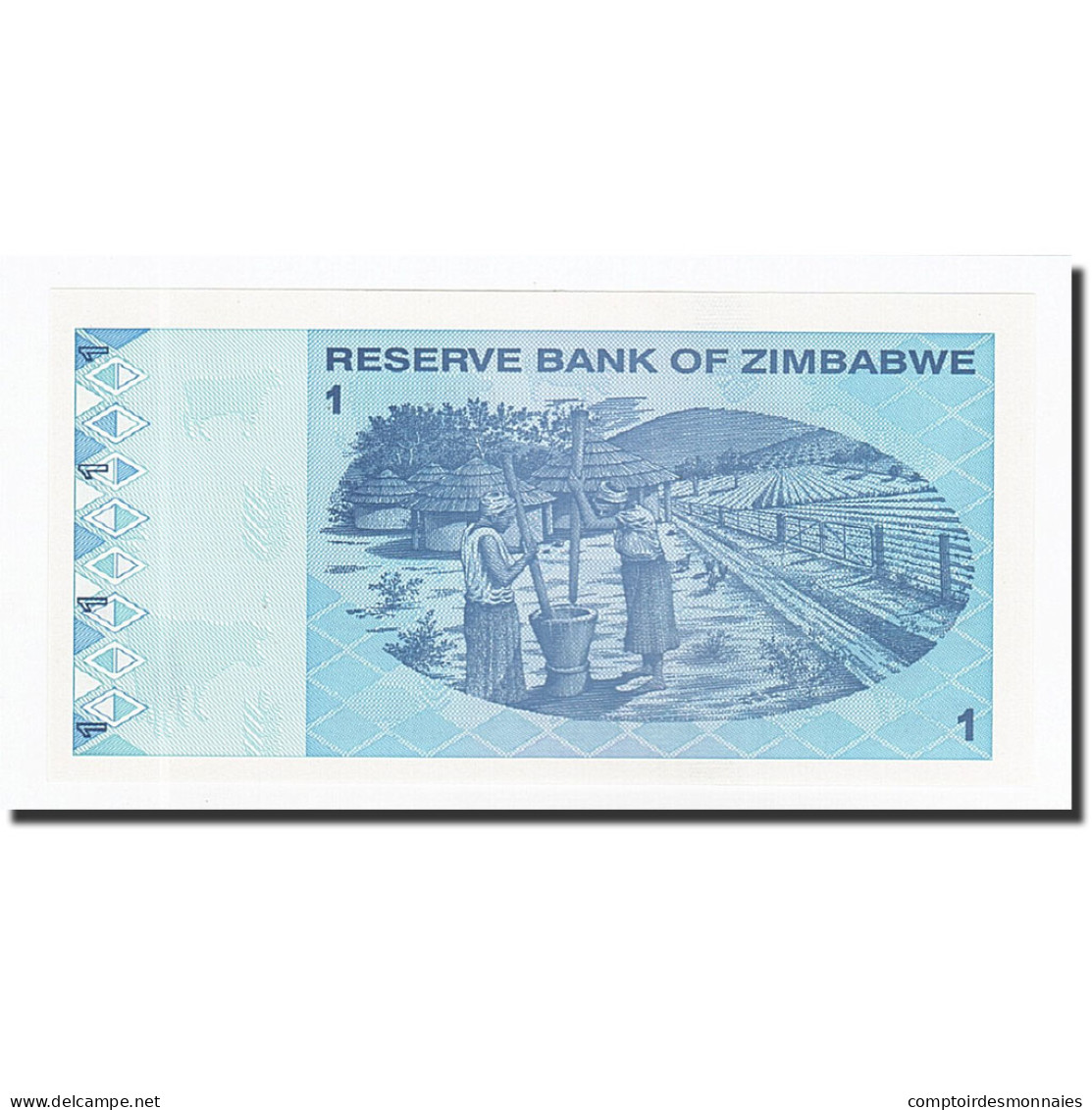 Billet, Zimbabwe, 1 Dollar, 2009-02-02, KM:92, NEUF - Simbabwe