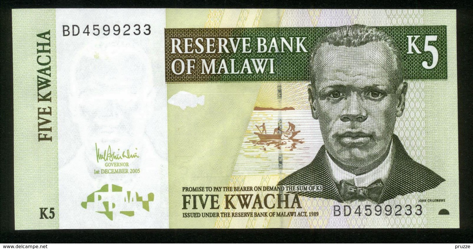 Malawi 2005, 5 Kwacha - UNC - BD4599233 - Malawi