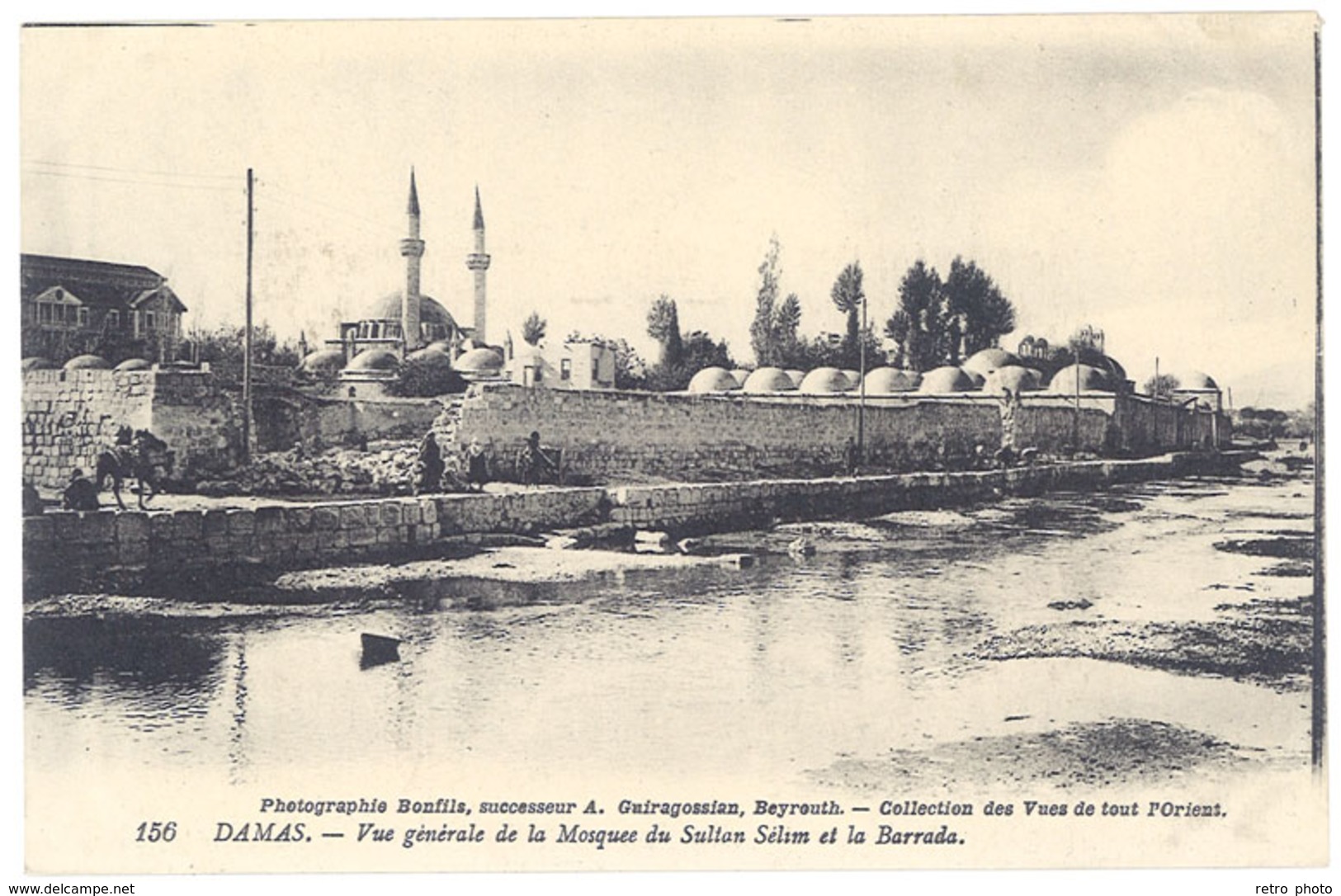 Cpa Liban / Syrie - Damas - Vue Générale De La Mosquée Du Sultan Selim Et La Barrada - Syrie