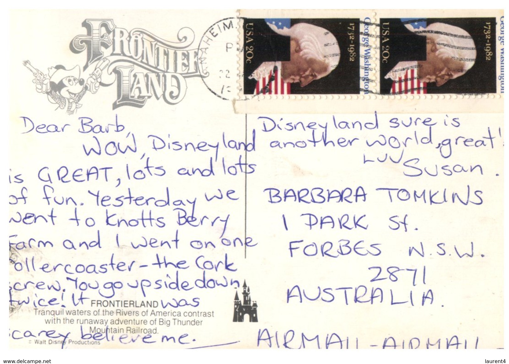 (764) USA - Disneyland - Frontier Land - Disneyland