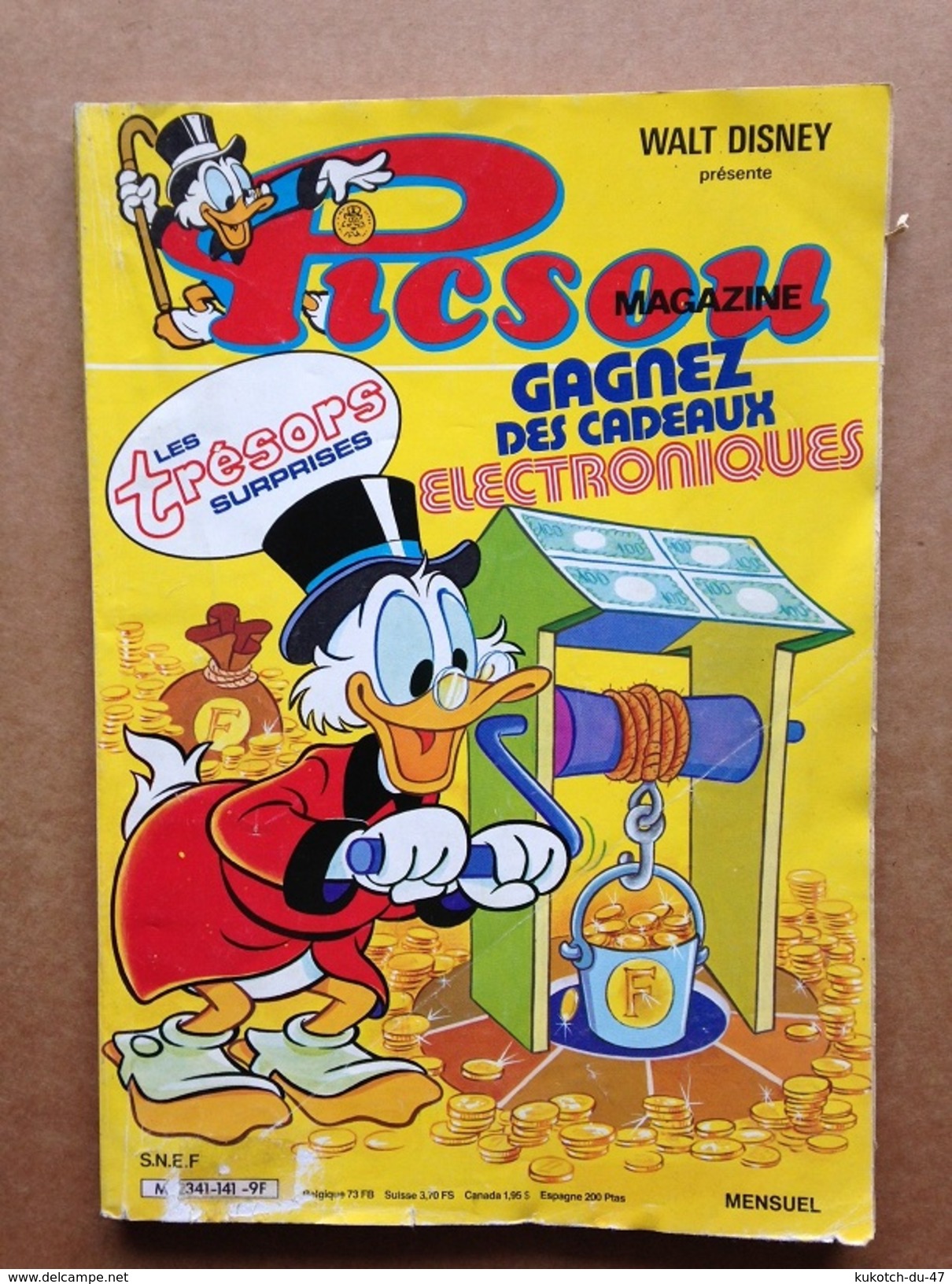 Disney - Picsou Magazine ° Année 1983 - N°141 - Picsou Magazine