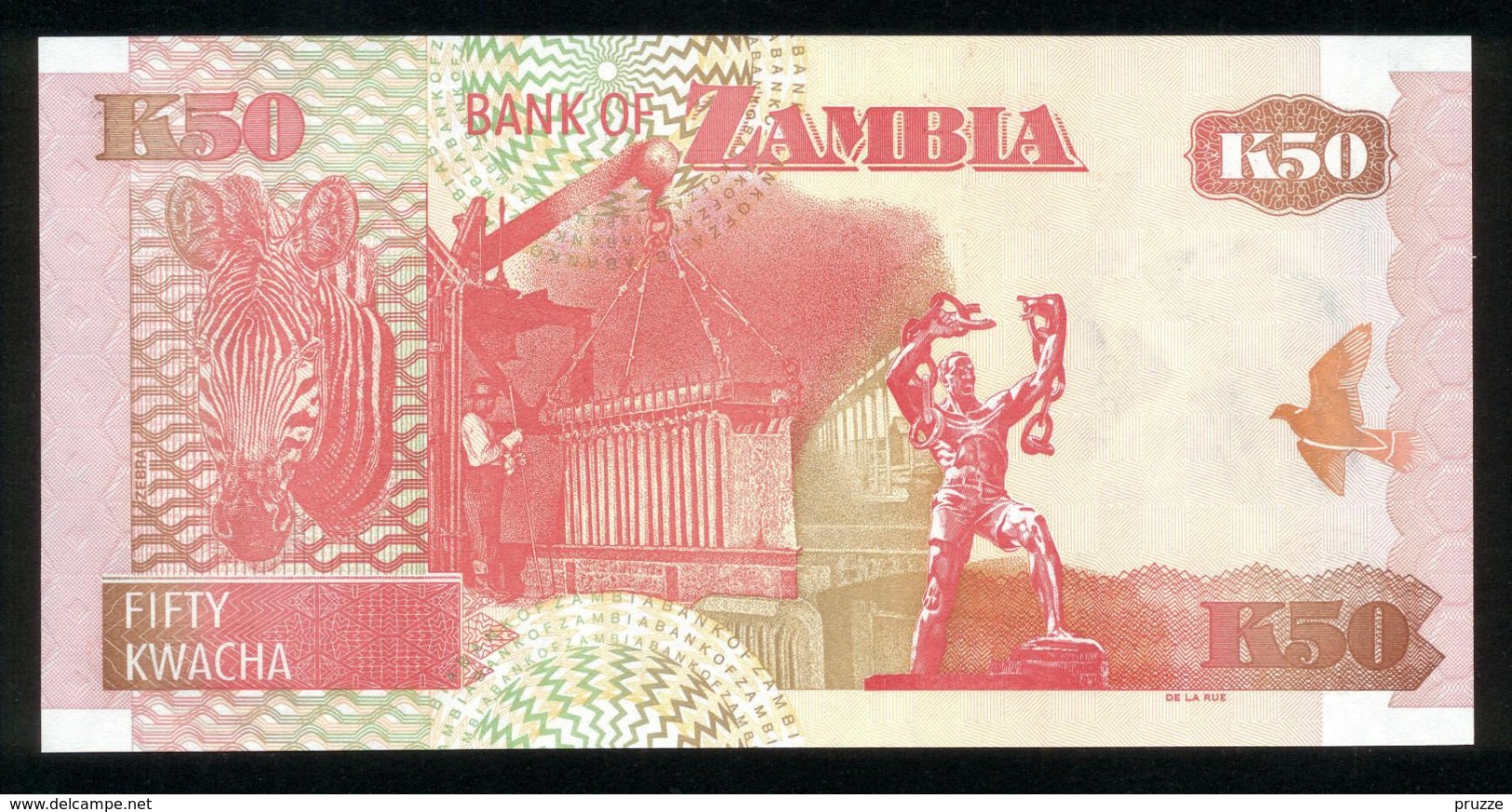 Sambia - Zambia 2009, 50 Kwacha - UNC - BS 03 4549849 - Sambia