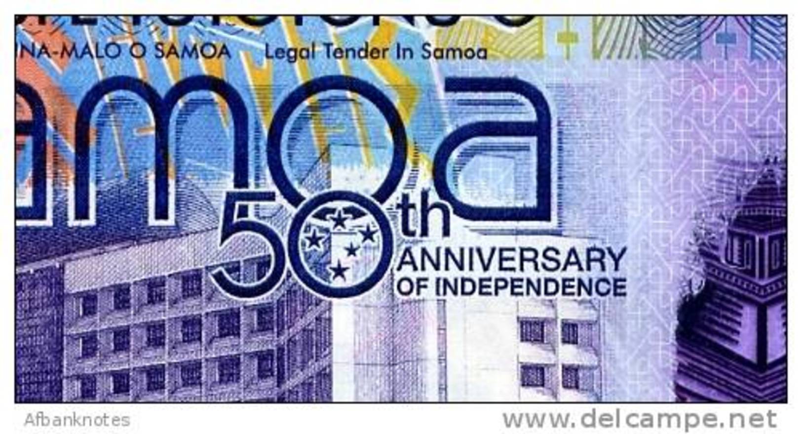 SAMOA        50 Tala     Comm.      P-44       ND (2012)       UNC - Samoa