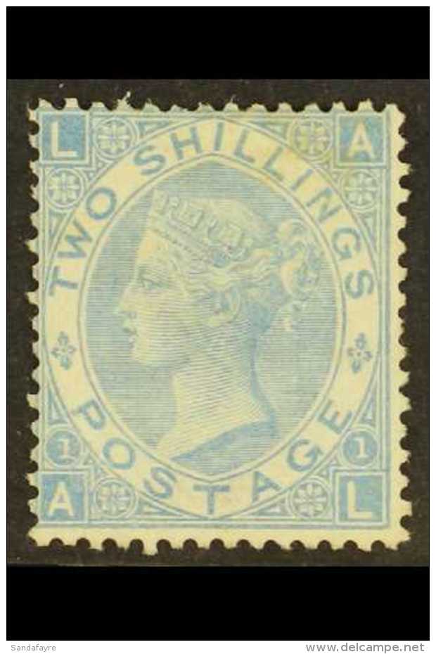 1867-80 2s Pale Blue, Wmk Spray, SG 118, Unused, Cat.&pound;5000. For More Images, Please Visit... - Autres & Non Classés