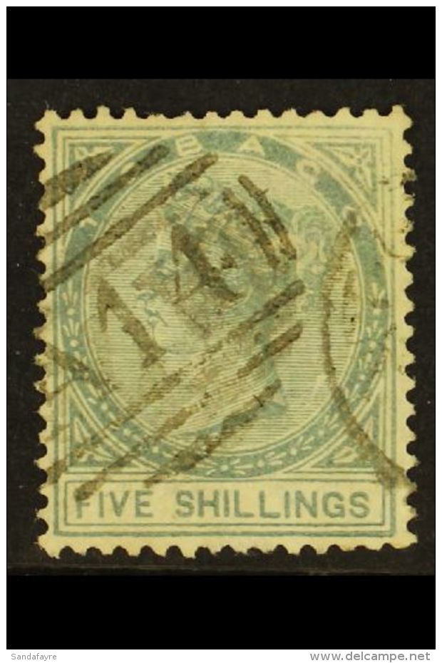 1879 5s Slate, Wmk Crown CC, SG 3w, Good Used. For More Images, Please Visit... - Trinité & Tobago (...-1961)