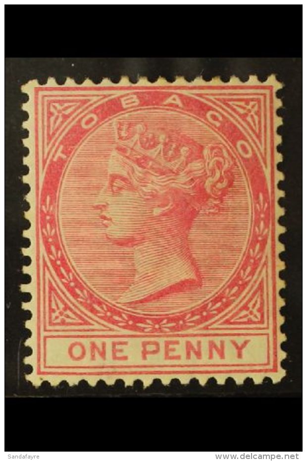 1879 1d Rose, SG1, Fine Mint. For More Images, Please Visit Http://www.sandafayre.com/itemdetails.aspx?s=592948 - Trinidad & Tobago (...-1961)