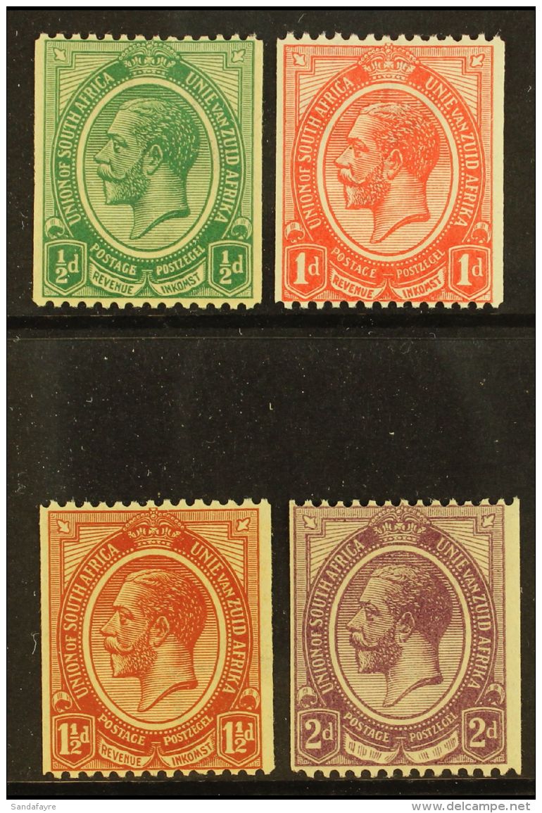 1913-24 KGV Coils Set, SG 18/21, Never Hinged Mint (4). For More Images, Please Visit... - Non Classés