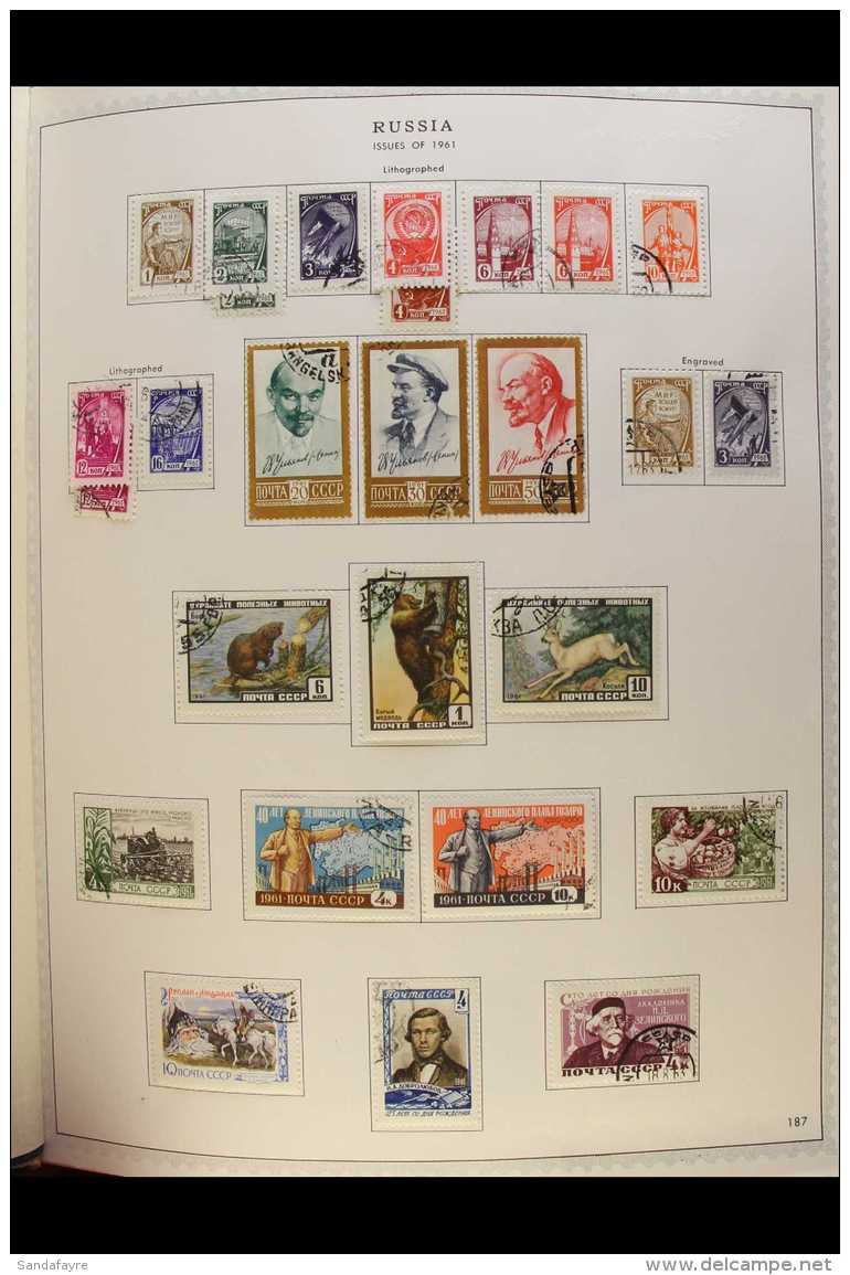 1961-1974 COMPREHENSIVE FINE USED COLLECTION An Attractive, ALL DIFFERENT Collection Presented On Printed Pages In... - Altri & Non Classificati