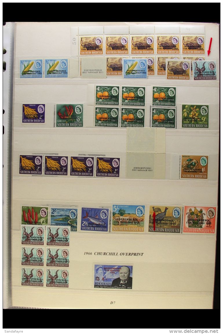 1966-1978 EXTENSIVE / INTERESTING COLLECTION A Mint, Nhm &amp; Used Semi Specialized Collection Presented In An... - Autres & Non Classés
