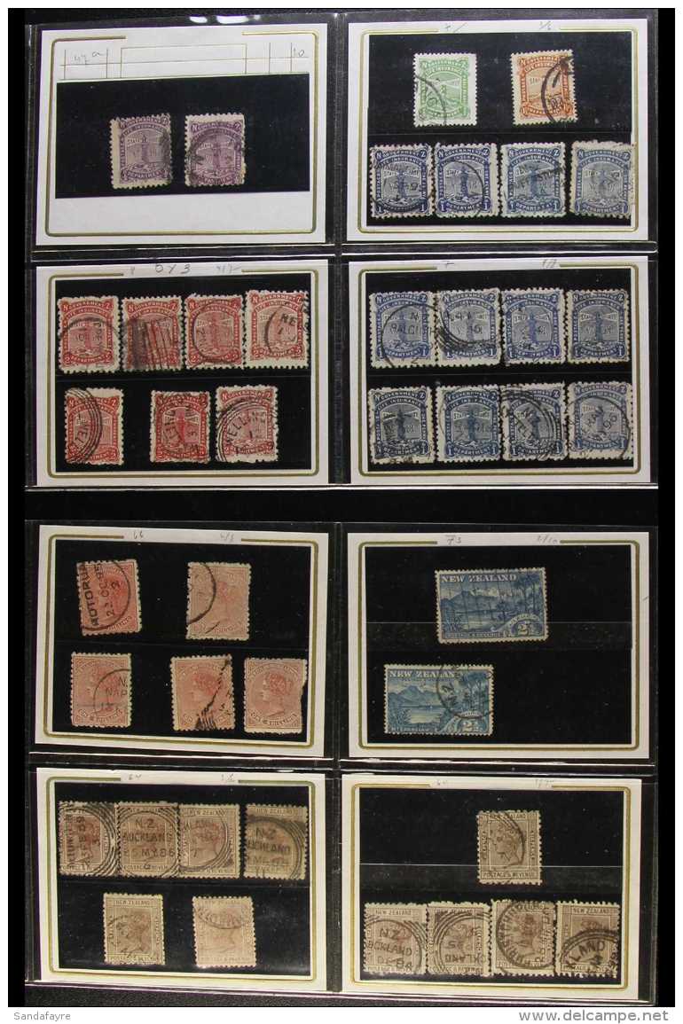 QV - KEVII ACCUMULATION Ex-dealer Stock Of Mostly Used Stamps, Includes A Few Perf Chalons With 2d Black Reprint,... - Autres & Non Classés