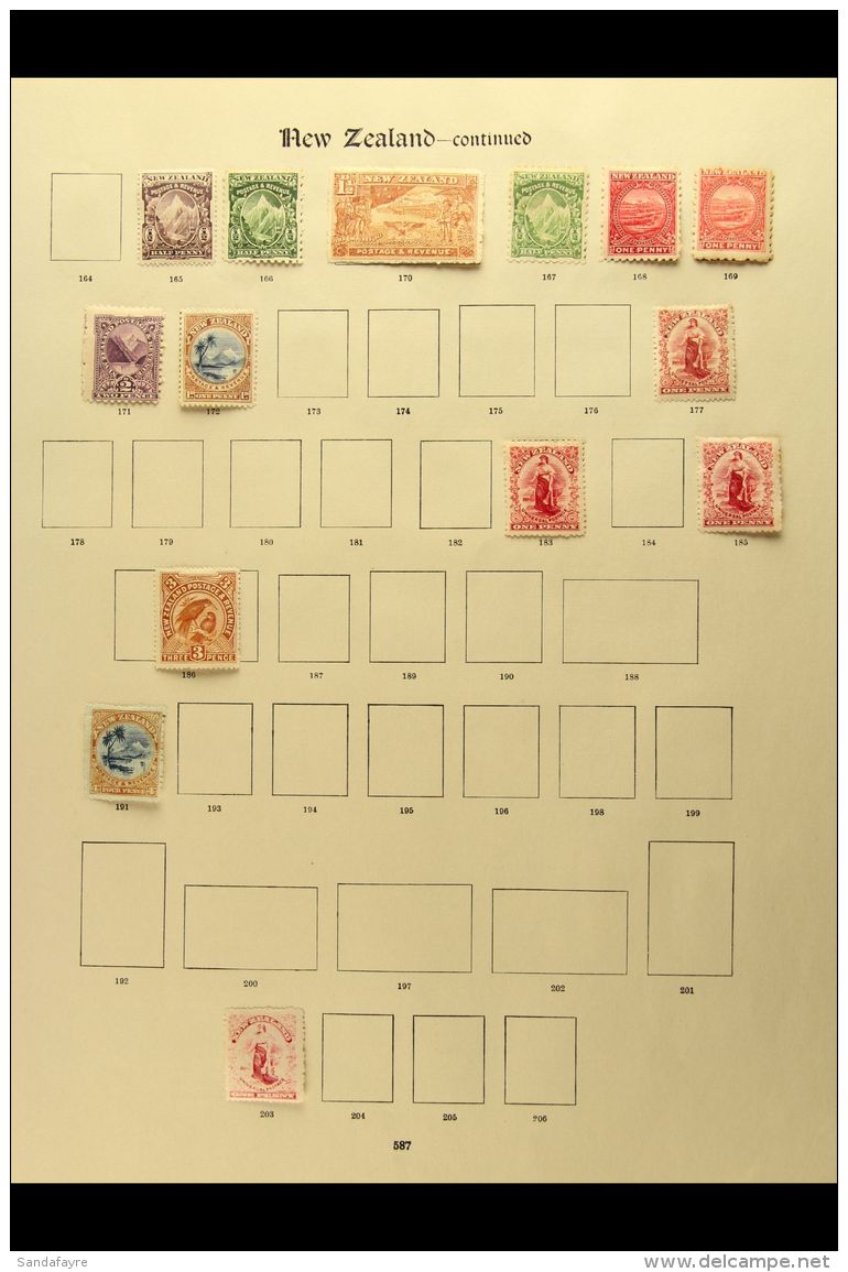 1898-1936 MINT COLLECTION ON "NEW IMPERIAL" LEAVES All Different, Mostly Fine Condition. Note 1898-1908 Pictorials... - Altri & Non Classificati