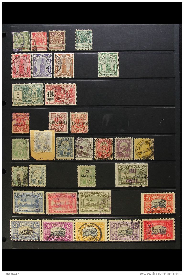LOCAL POST 1891-1900 VALUABLE USED 19TH CENTURY COLLECTION. An All Different Collection With Ranges That Include... - Autres & Non Classés