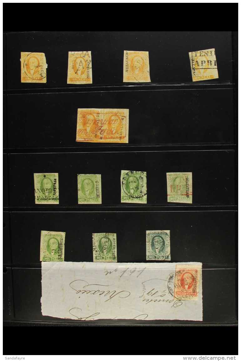 1856-1899 CLEAN COLLECTION Mint And Used (mostly Used). With 1856 Set Used, Plus Further Range With Shades And... - Mexique