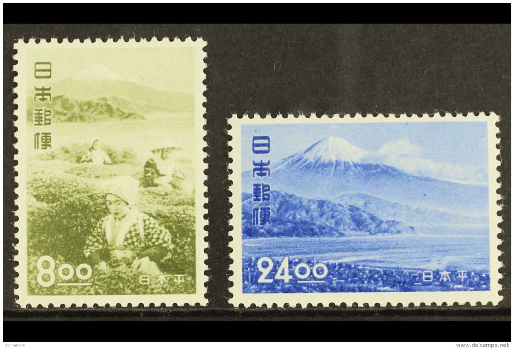 1951 Nihon-Daira National Park Tourism Set, SG 608/609, Very Fine &amp; Fresh Mint (2 Stamps) For More Images,... - Altri & Non Classificati