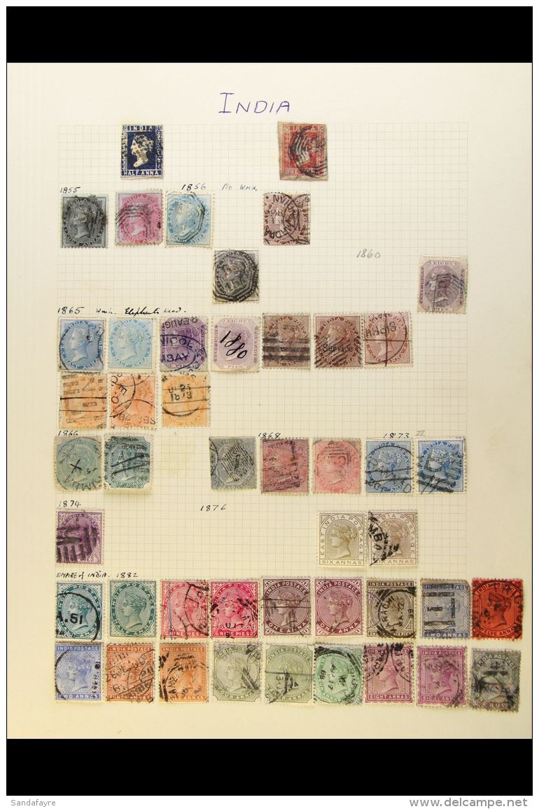 1854-1960 MINT &amp; USED COLLECTION Crammed Onto A Selection Of Album Pages. Includes Useful QV Ranges To 6a Mint... - Altri & Non Classificati