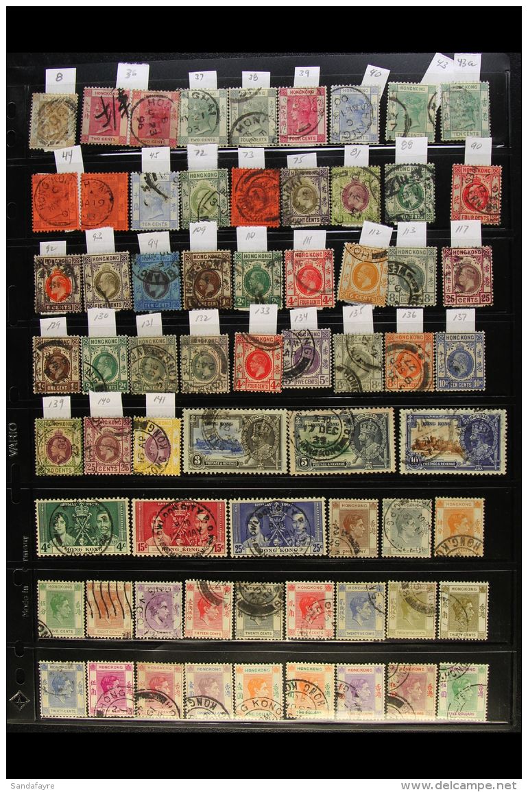 1863-1997 ALL DIFFERENT USED COLLECTION CAT &pound;700+ A Mostly Cds Used Range That Includes QV To Various 10c,... - Altri & Non Classificati