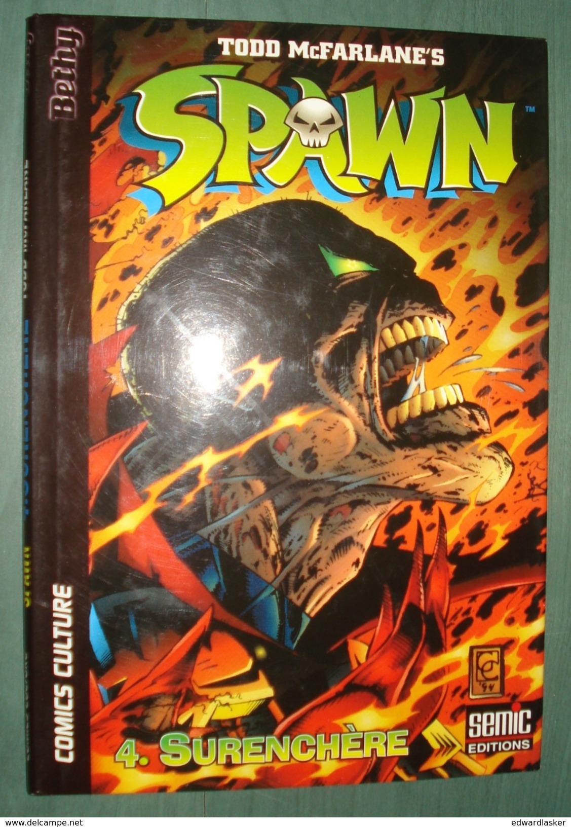 SPAWN 4 : SURENCHERE - Todd McFarlane - Bethy 1998 - Très Bon état - Lug & Semic