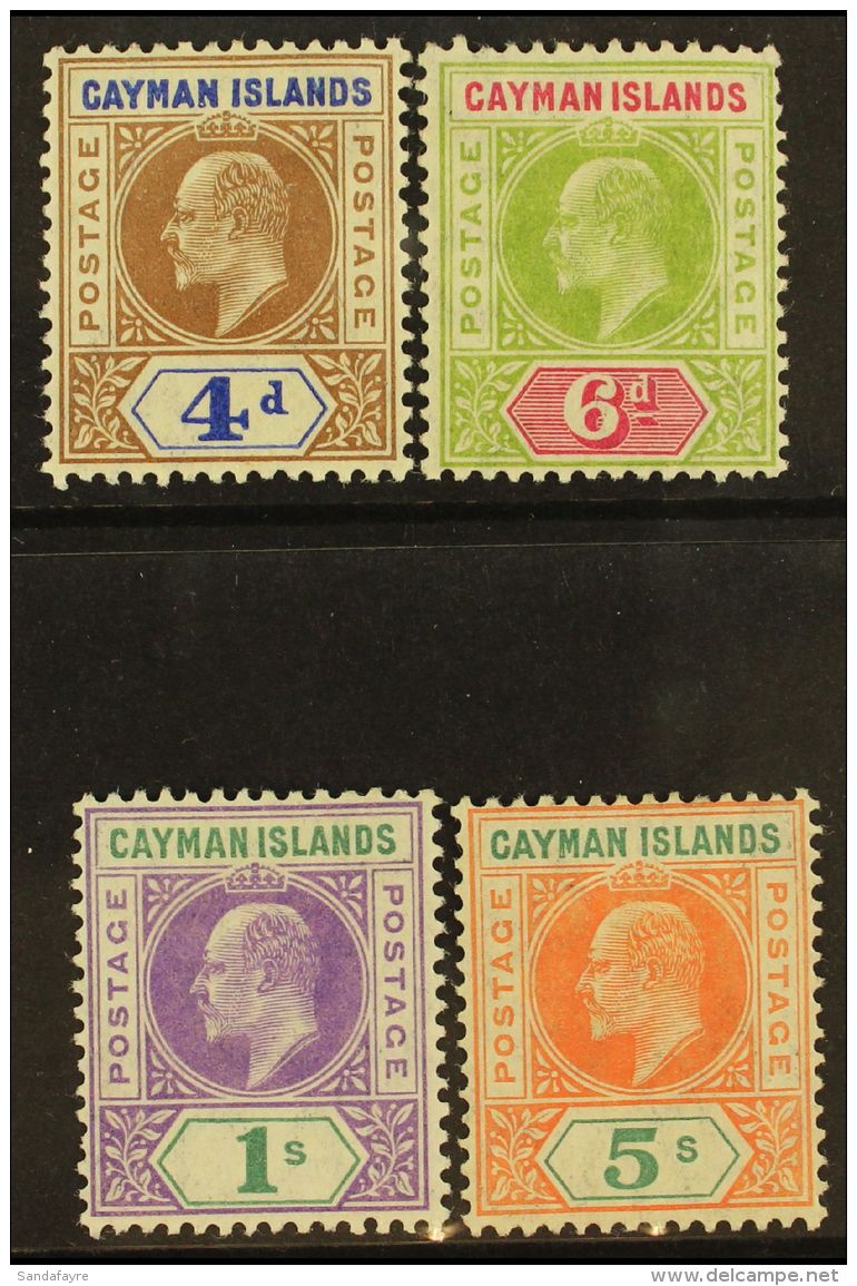 1907 Complete Set, SG 13/16, Fine Mint. (4) For More Images, Please Visit... - Iles Caïmans