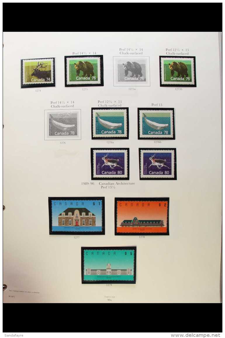 1983-2000 SUPERB NEVER HINGED MINT COLLECTION In Hingeless Mounts In An Album, Mostly All Different, Inc... - Altri & Non Classificati