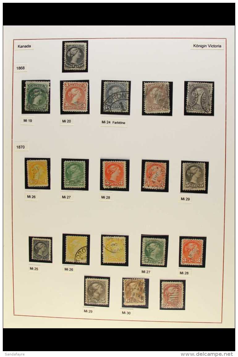 1868-1979 INTERESTING USED COLLECTION A Most Useful Range With "Better" Values &amp; A Selection Of Covers, Neatly... - Altri & Non Classificati