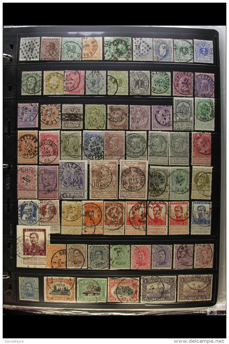 1865-1995 EXTENSIVE FINE USED COLLECTION. An Attractive, ALL DIFFERENT Collection Presented Chronologically On... - Autres & Non Classés