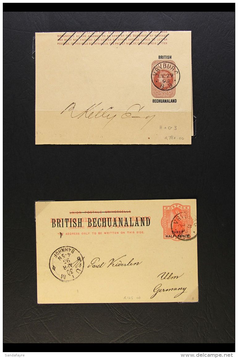 COVERS AND CARDS 1890's To 1960's Used Accumulation. Note Good Postal Stationery Including Earlier Cards And... - Autres & Non Classés