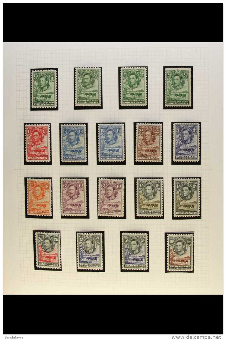 1937-51 MINT KGVI COLLECTION WITH "EXTRAS" A Complete "Basic" Collection With Much Being Never Hinged. Includes... - Autres & Non Classés