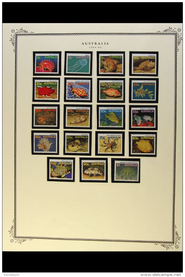 1960-1988 SUPERB NEVER HINGED MINT COLLECTION In Hingeless Mounts On Pages, ALL DIFFERENT, Almost Complete From... - Autres & Non Classés